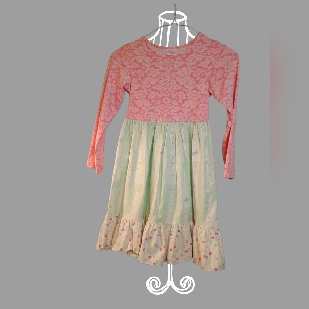 Pastel Holiday Dress By Ricrac & Ruffles
